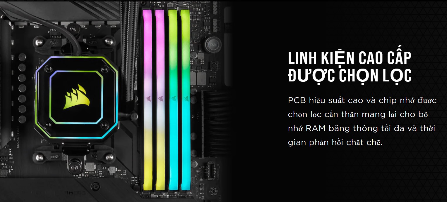 Ram Desktop Corsair Vengeance RGB RS