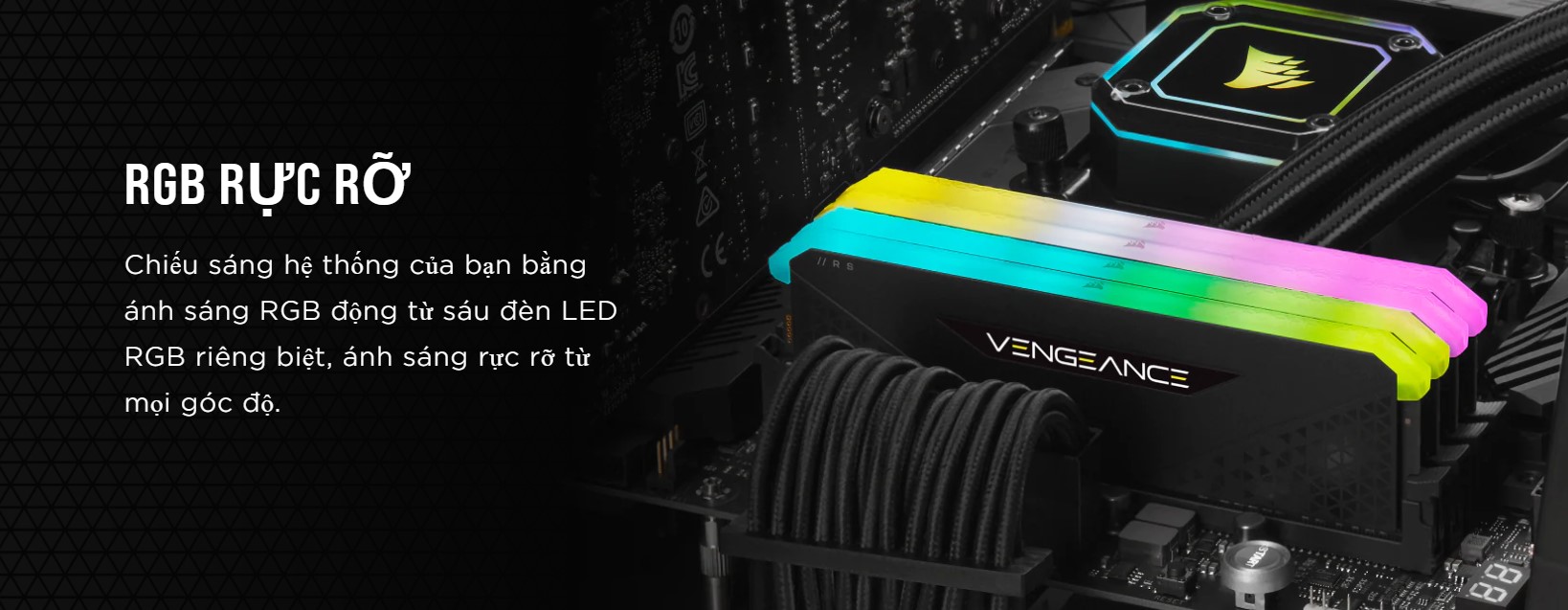Ram Desktop Corsair Vengeance RGB RS