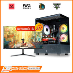 Bộ máy CORE I5 13400F |RAM 16G| RTX 3050 8G | Nvme 512G |MÀN 24 IN ( Ful New )