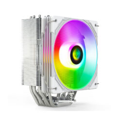 Tản Nhiệt CPU Coolmoon Aosor AS600 RGB ( 6 Ống Đồng X2) WHITE