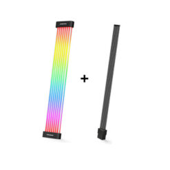 Dây LED Nguồn VGA Coolmoon C260 EX+(6+2)Pin Extension Line RGB BLACK