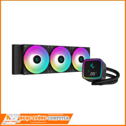 TẢN NHIỆT NƯỚC CPU Deepcool LS720 SE DIGITAL ARGB Hiển Thị Nhiệt Độ Black