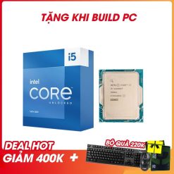 CPU Intel Core I5 14600KF TRAY (UP TO 5.3GHZ, 14 NHÂN 20 LUỒNG, 24MB CACHE, 125W) - SOCKET INTEL LGA 1700/Raptor Lake