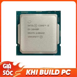 Cpu Intel Core I5 10400F Tray Có thể thay thế bằng Core I3 12100F CPU của năm 2023 hiệu năng mạnh hơn 12%.