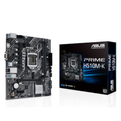 Mainboard ASUS PRIME H510M-K (Intel H510, Socket 1200, m-ATX, 2 khe Ram DDR4.)