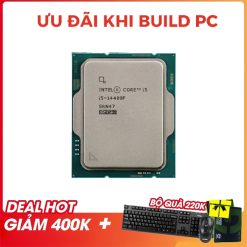 CPU INTEL CORE I5 14400F (UP TO 4.70GHZ, 10 NHÂN 16 LUỒNG, 20MB CACHE, LGA 1700) Tray