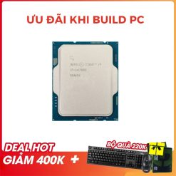 CPU Intel Core I7 14700K (UP TO 5.6GHZ, 20 NHÂN 28 LUỒNG, 33MB CACHE, 125W) Tray - SOCKET INTEL LGA 1700/Raptor Lake