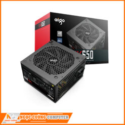Nguồn máy tính AIGO VK650 - 650W (85 Plus/ Active PFC/ Single Rail)
