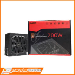 Nguồn máy tính PC Sama 700W (80 Plus Bronze/Màu Đen)