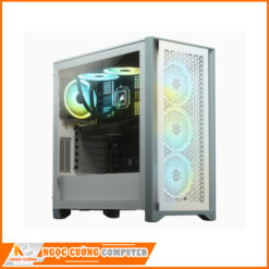Vỏ máy tính Corsair 4000D Airflow TG White