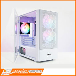 Vỏ Case César Light White (sẵn 3 fan led rgb)