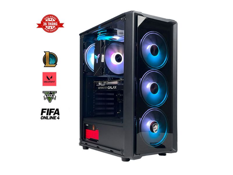 Cấu hình 1: PC chơi GTA 5 giá dưới 15 triệu đồng
