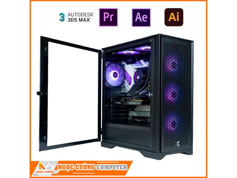 Cấu hình 2: Core I7 14700K |Ram 32G | RTX 4070 12G | NVME 1TB