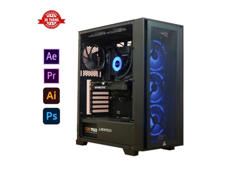 Cấu hình 4: PC chơi GTA 5 giá dưới 40 triệu đồng