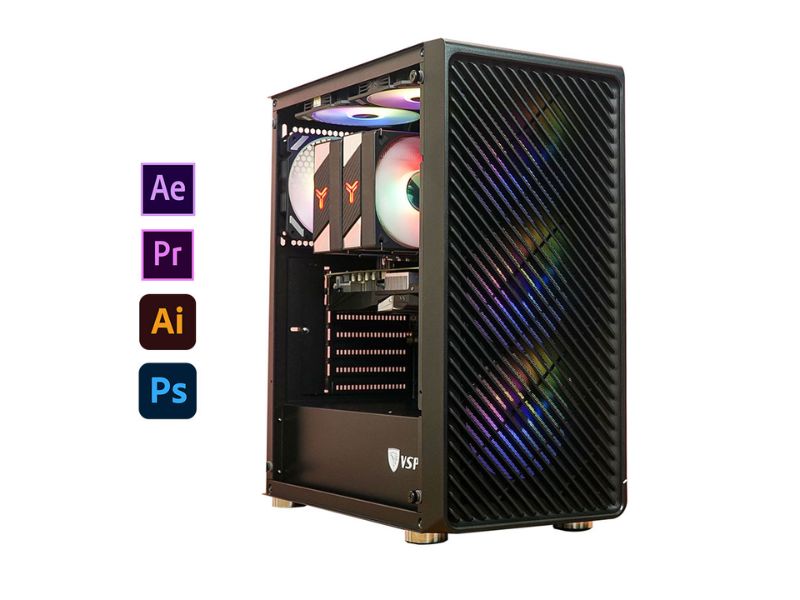 Cấu Hình PC Gaming CORE I5 13600K | RAM 32GB | RTX 4060 8GB | NVMe 512GB – Hiệu năng tốt cho trải nghiệm chơi game hấp dẫn