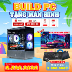 CORE I3 12100F – 16GB – GTX 1060 3GB ( WiFi / Bluetooth)