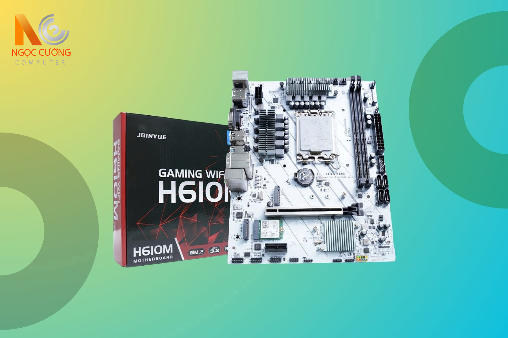 Mainboard Jginyue H610M-Gaming WiFi DDR4