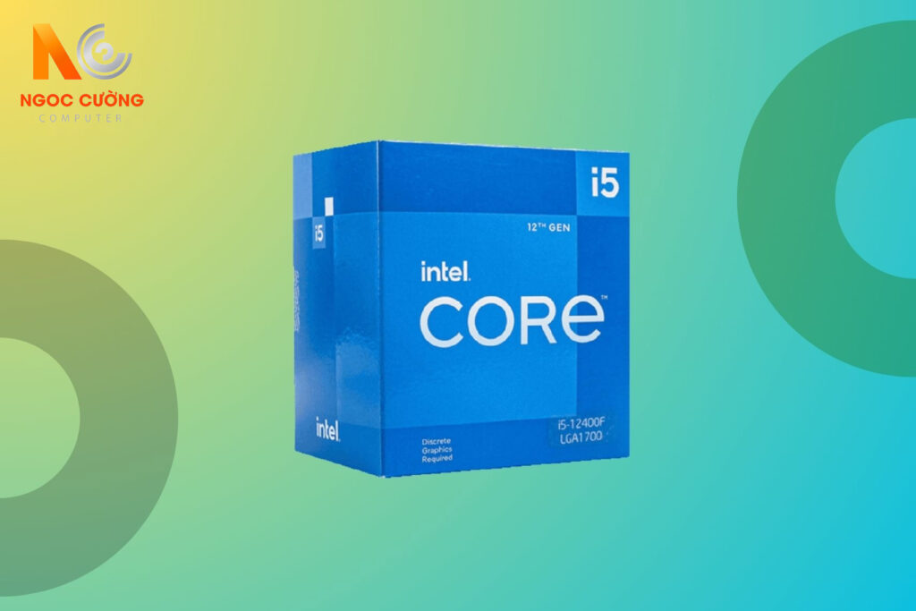 Hiệu năng vượt trội từ bộ vi xử lý Intel Core i5-12400F