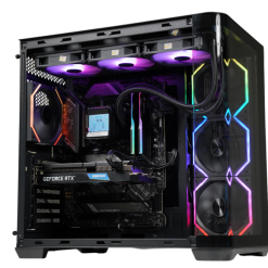 VỎ CASE LEOPARD AC-01 BLACK (KÍNH CONG/ KHÔNG FAN)