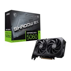 VGA MSI GEFORCE RTX 5060 8GB SHADOW 2X OC GDDR7