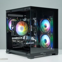 VỎ CASE BỂ CÁ COOLER X34 / VIETTECH BLACK (M-ATX/ KHÔNG FAN)