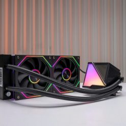 TẢN NHIỆT NƯỚC LEOPARD STELLAR REALM RAD 240 AGRB DIGITAL BLACK (MÀN HÌNH HIỂN THỊ NHIỆT ĐỘ)
