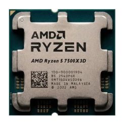 CPU AMD RYZEN 5 7500X3D TRAY (AMD AM5/ 6 CORES 12 THREADS/ BASE 4.0GHZ/ TURBO 4.5GHZ/ CACHE 102MB)