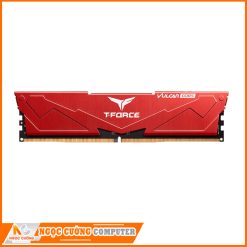 RAM TEAMGROUP T-FORCE VULCAN 16GB (1X16GB) BUS 6000MHZ DDR5 RED