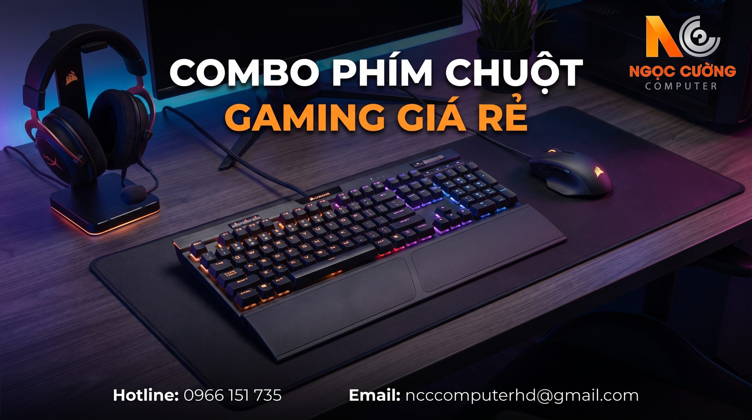 Combo Phím Chuột Gaming Giá Rẻ – Gear Chơi Game Đáng Mua