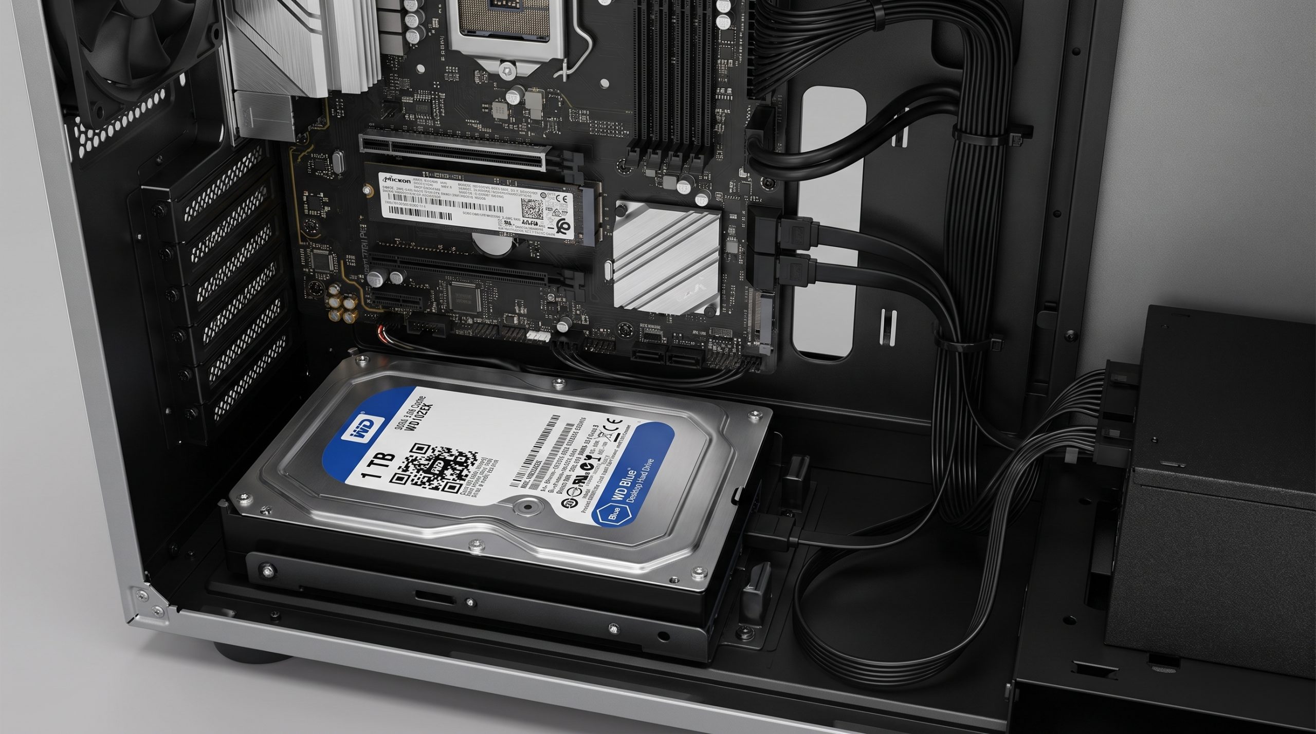 Cấu hình kết hợp SSD và HDD trong máy tính