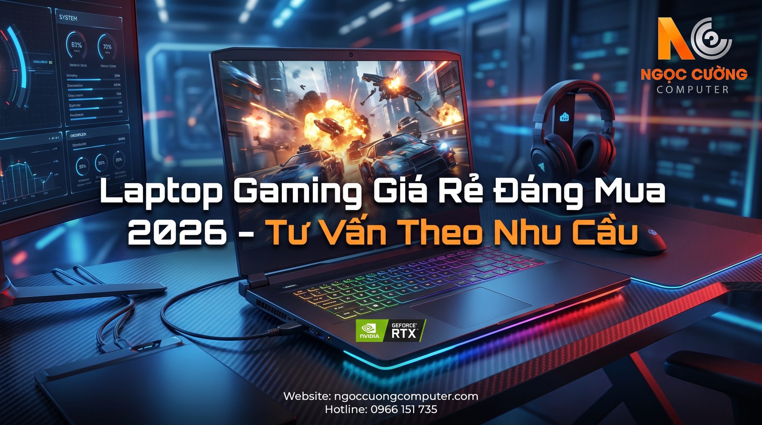 Laptop Gaming Giá Rẻ Đáng Mua 2026 – Tư Vấn Theo Nhu Cầu
