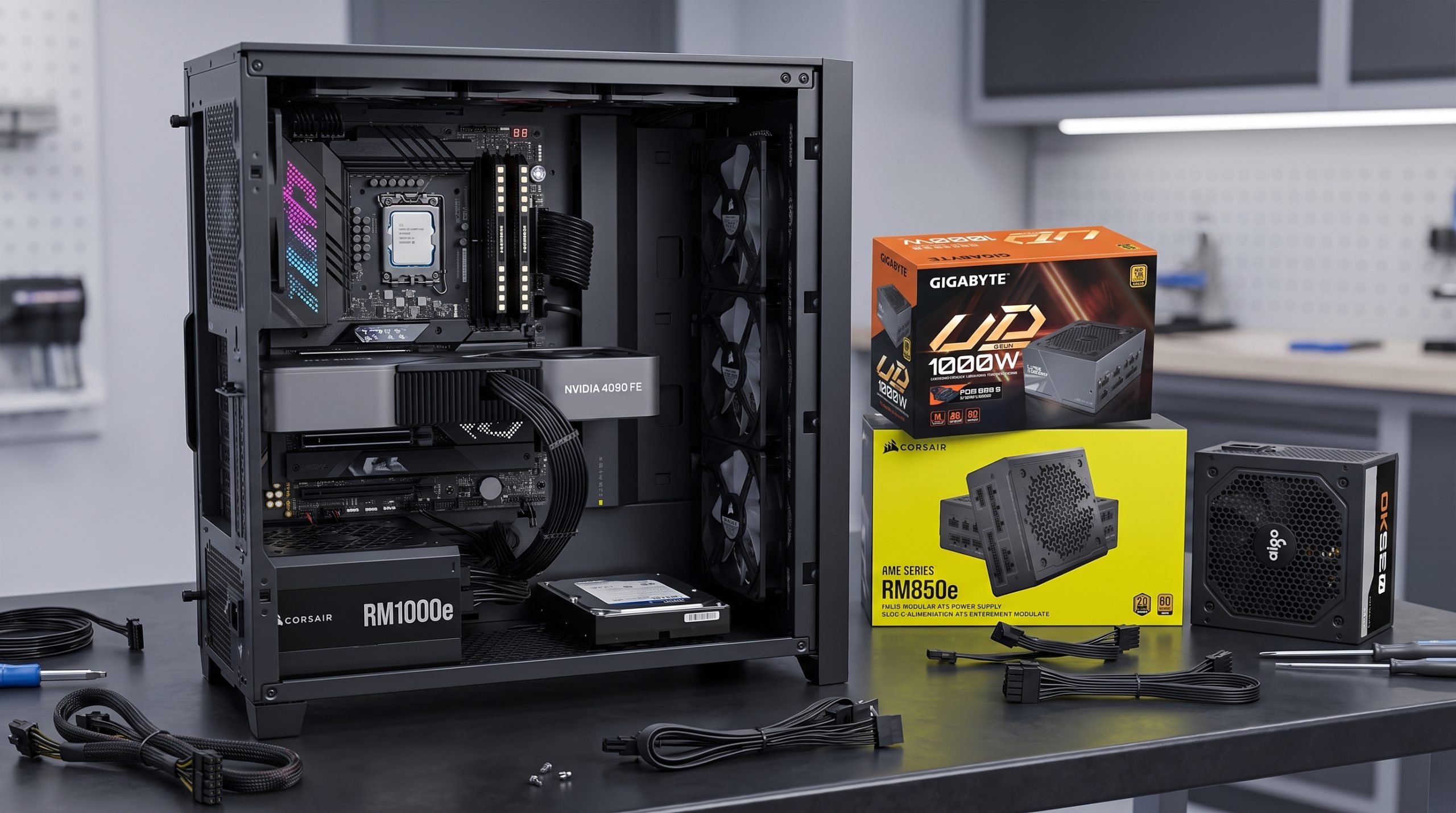 Cách tính công suất nguồn PSU
