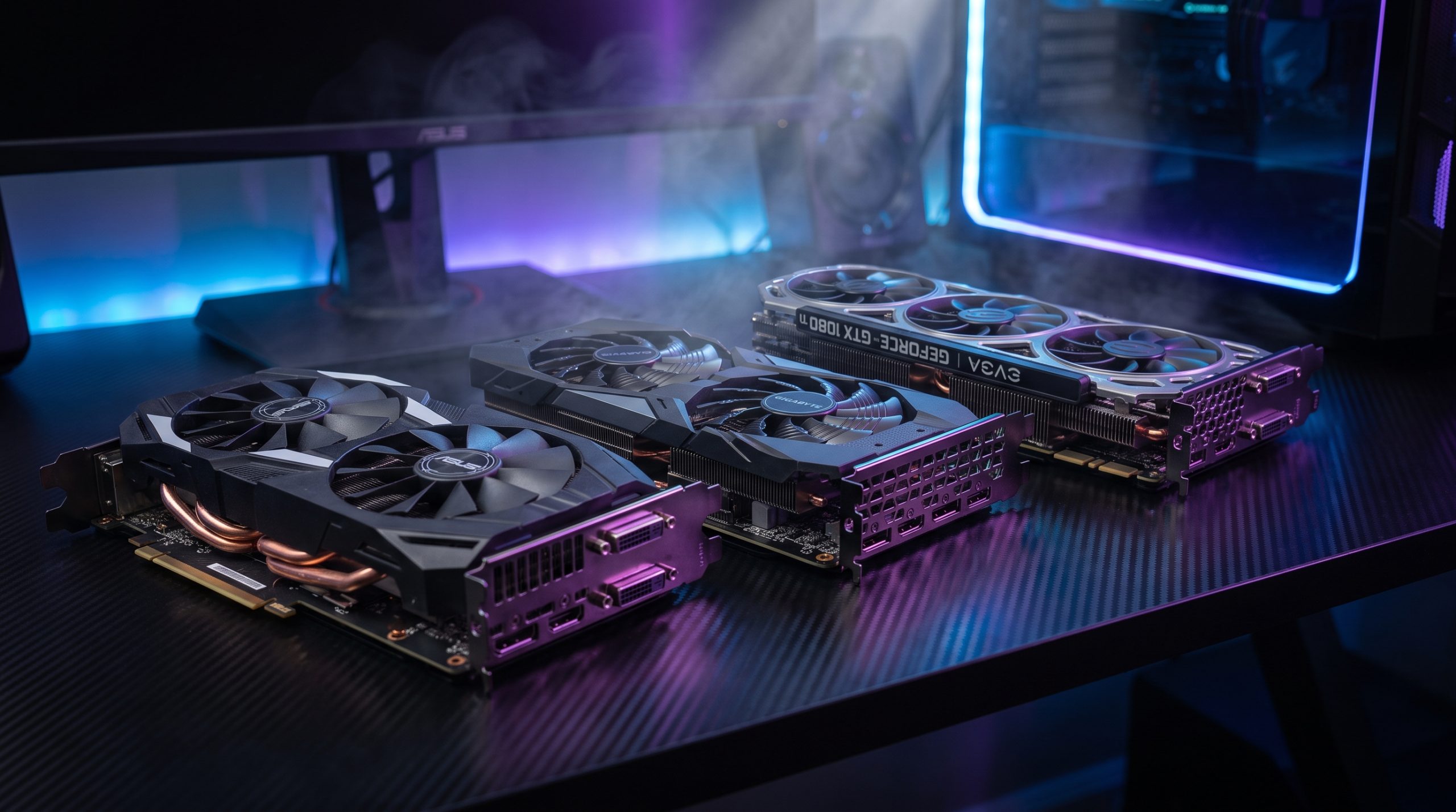 So sánh VGA GTX 1060 GTX 1660 và GTX 1080 Ti cũ