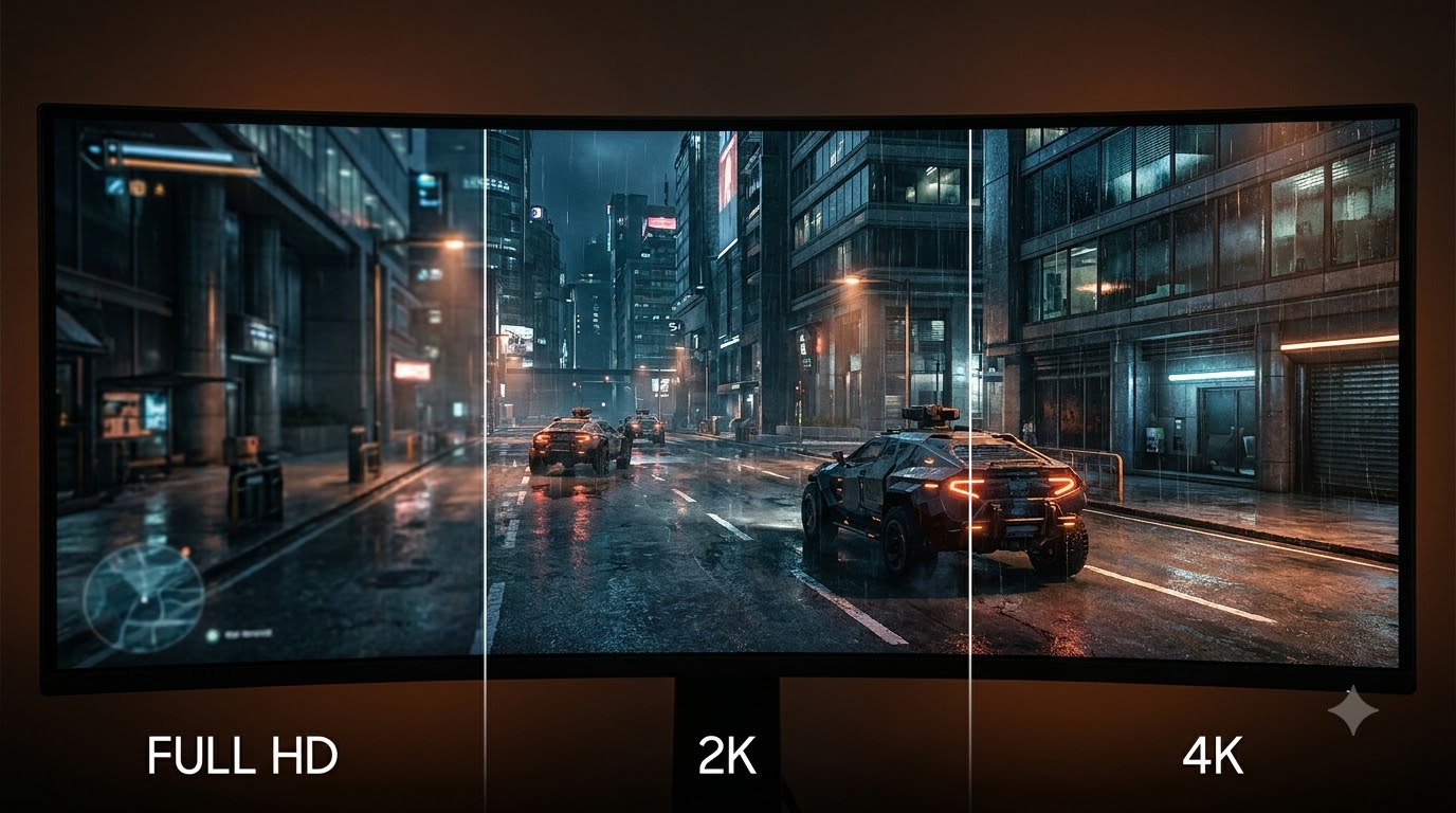 Full HD / 2K / 4K