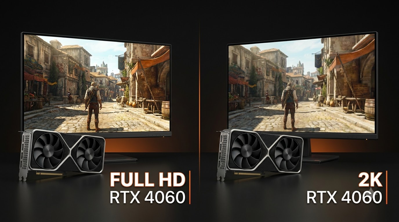RTX 4060 chơi game Full HD / 2K