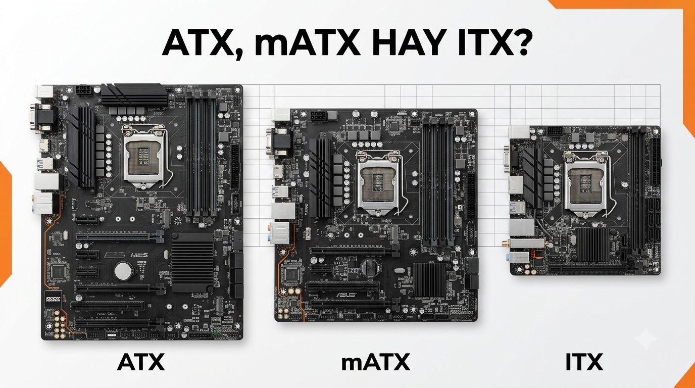 Các kích thước mainboard