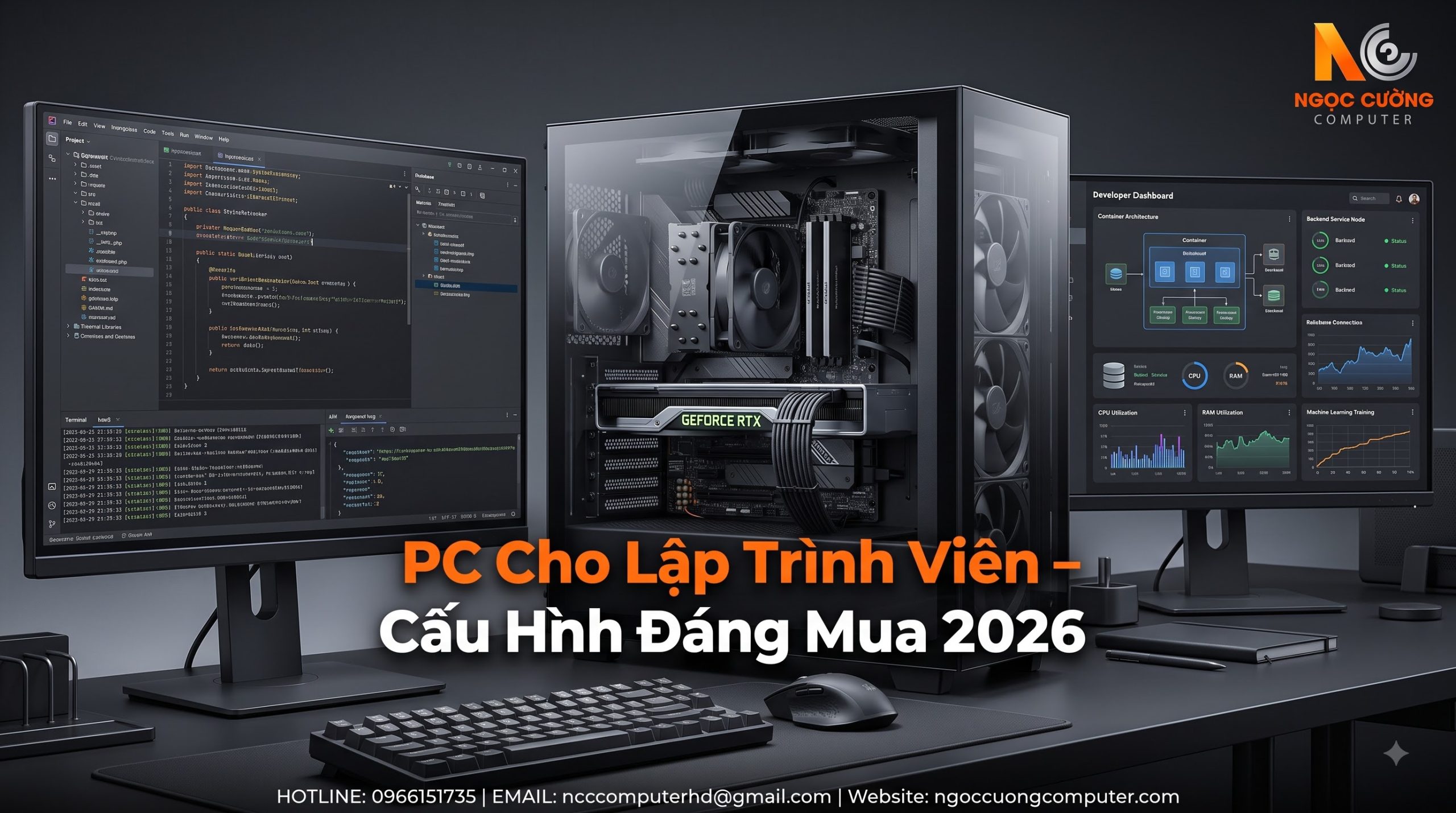 PC Cho Lập Trình Viên – Cấu Hình Đáng Mua 2026