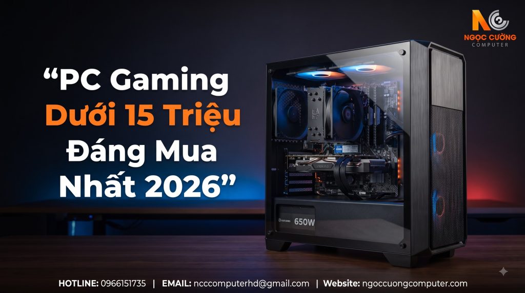 PC Gaming dưới 15 triệu đáng mua nhất 2026